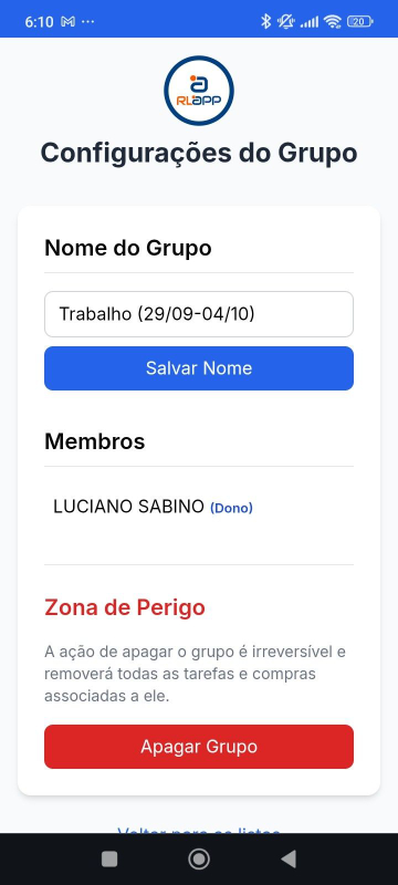 Screenshot do App 10